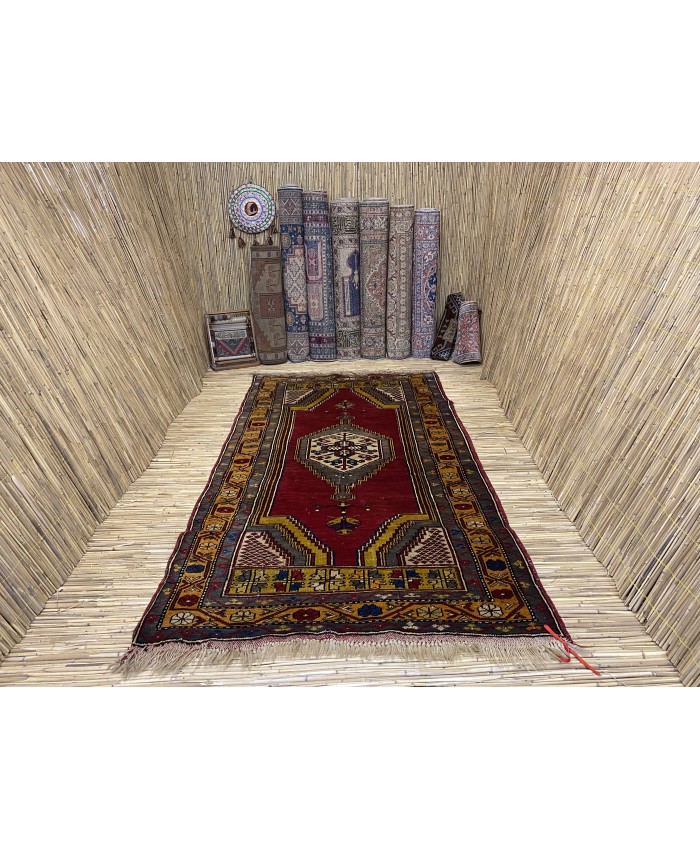 Turkish Nomadic Handmade Wool on Wool Carpet – FREE SHIPPING..!